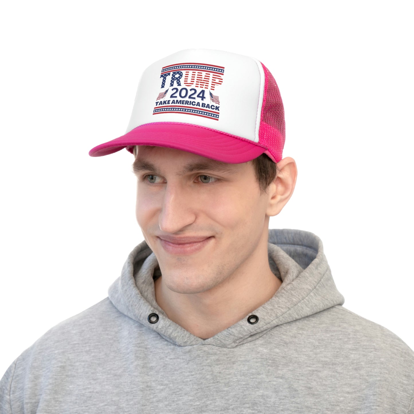 Trump 2024 Take America Back Trucker Hat Cap