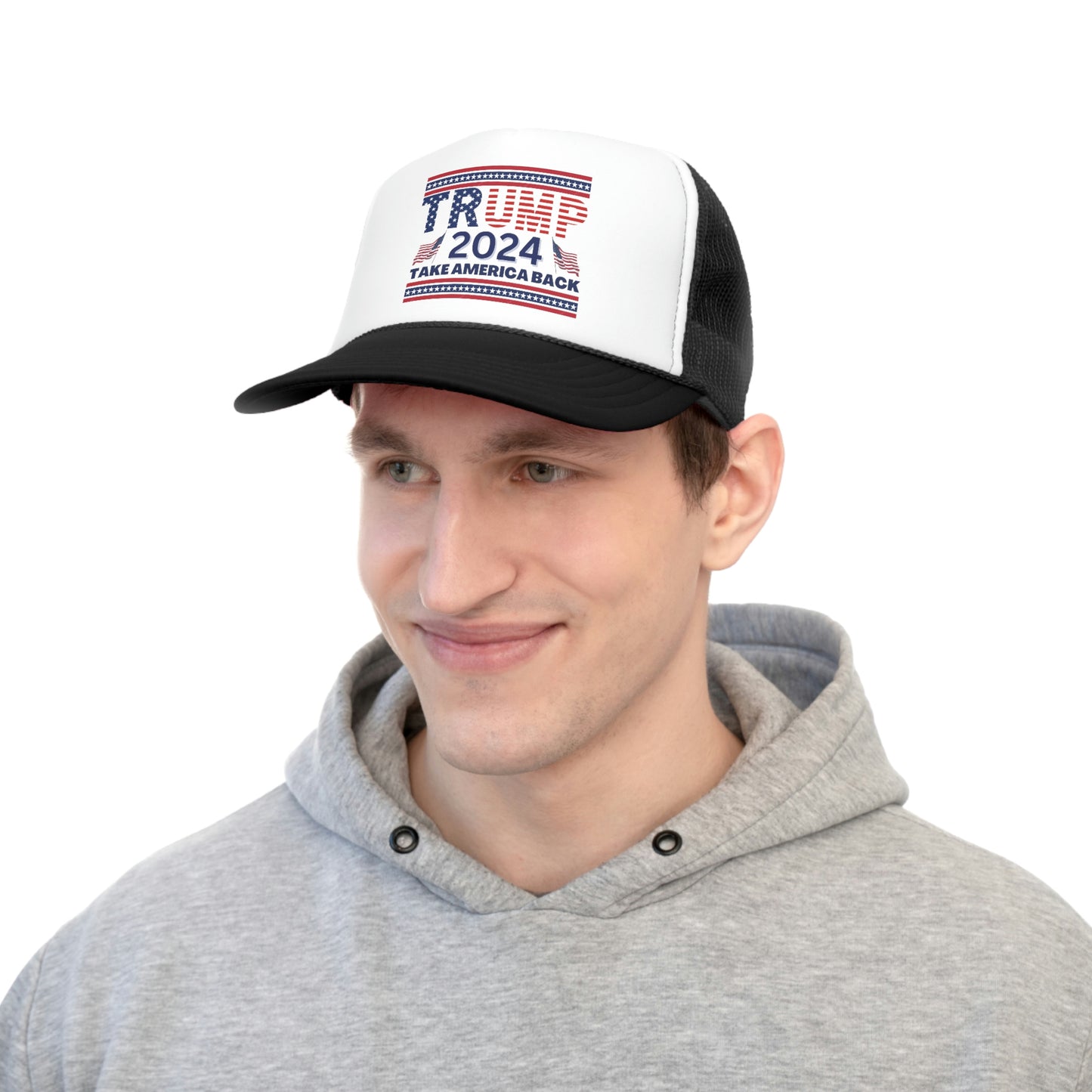 Trump 2024 Take America Back Trucker Hat Cap