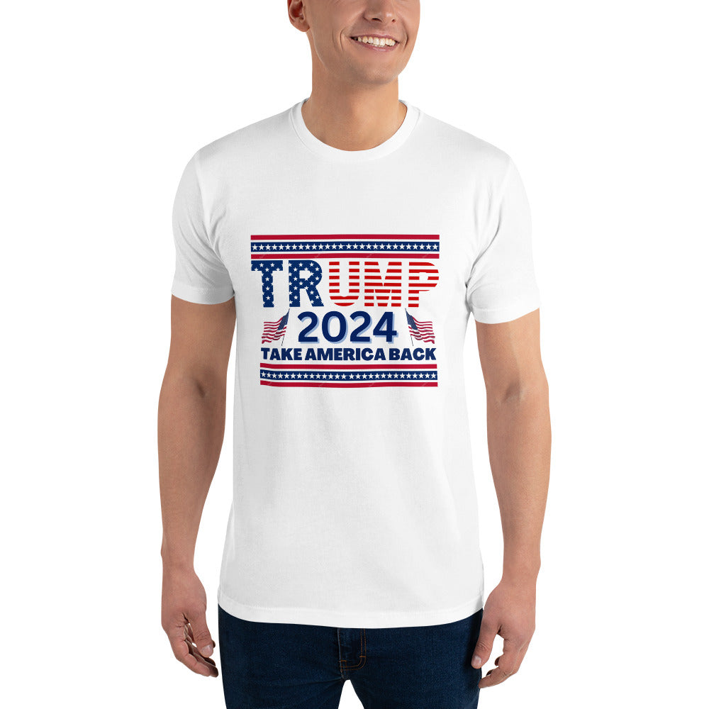 Trump 2024 Take America Back Tee T-shirt Modern Fit